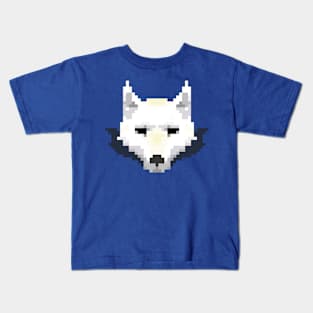 Pixel Wolf Kids T-Shirt